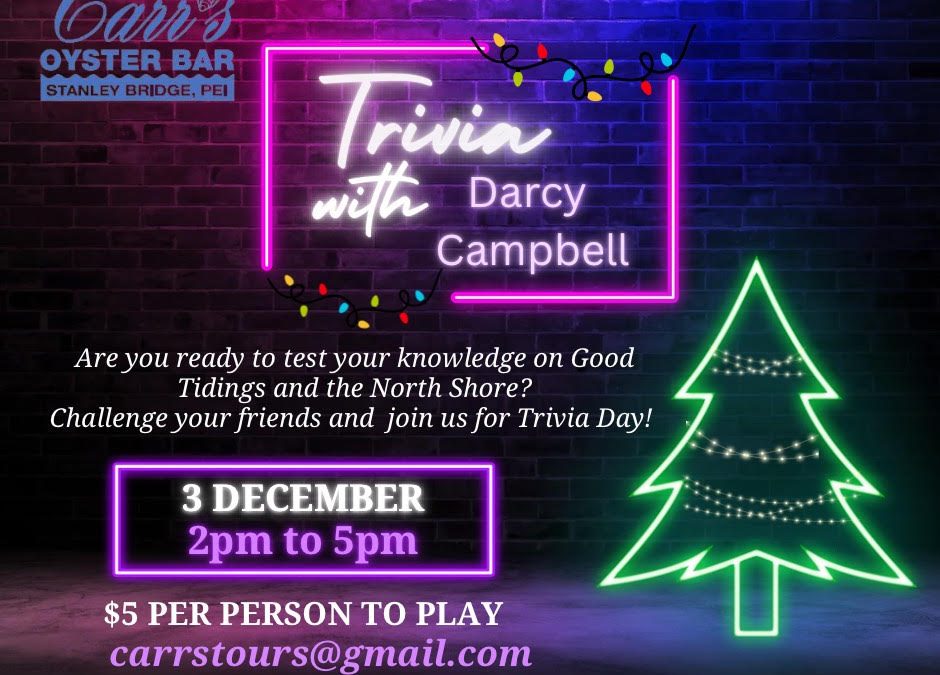 Trivia with Darcy Campbell – Good Tidings Edition