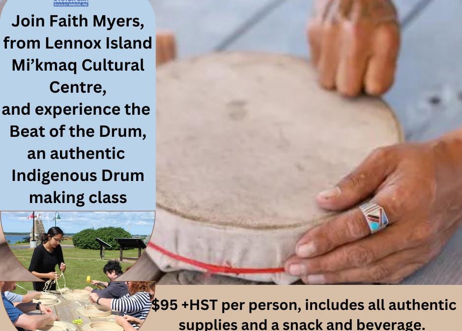 Beat of The Drum – An Authentic Indigenous Drum Making Class