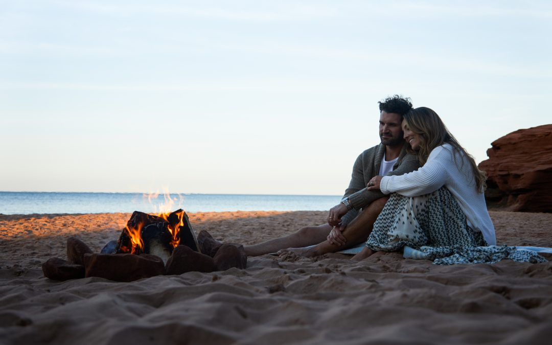 Tombez amoureux à Cavendish Beach